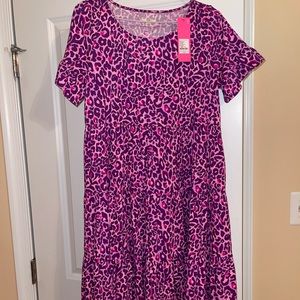 NWT Medium Lilly Pulitzer Jodee Dress in Purple Berry